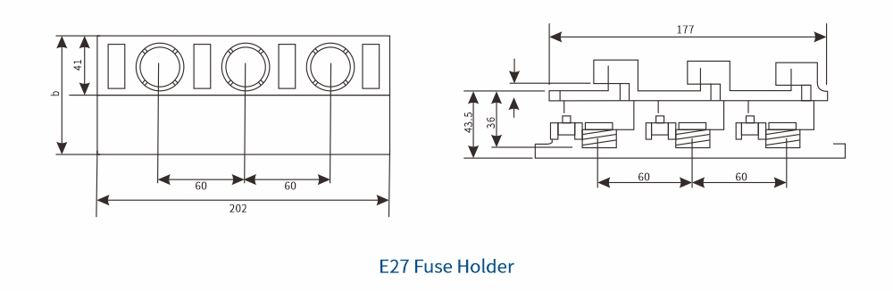 E27 Fuse Holder-laiwo